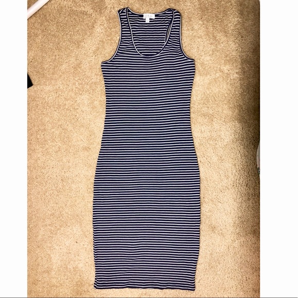 Active USA Dresses & Skirts - Active USA Striped Midi Dress